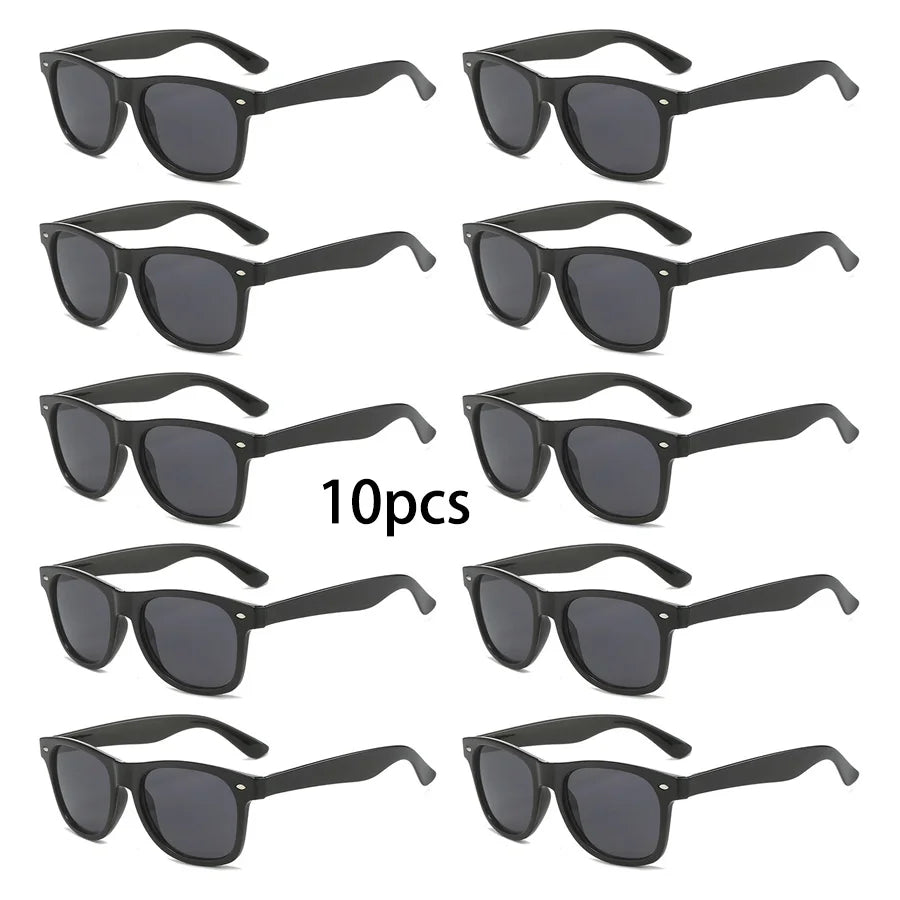 Fashion Rice Nail Square Frame Vintage Men's Sunglasses Cool Holiday Daily Outdoor Accessories Glasses
