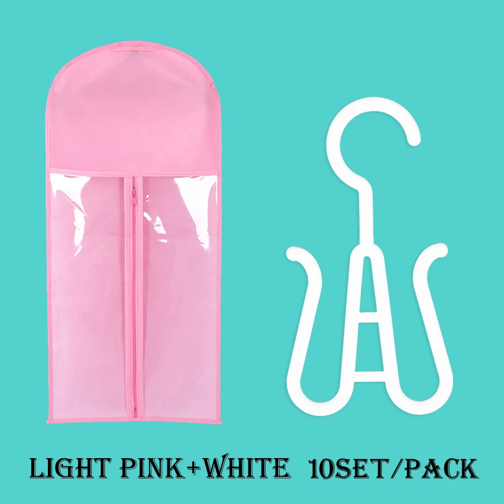 Wig Storage Bag Extra Long Hair Extension Storage Bag With Hanger For Wigs Hair Extensions Hairpiece Wig Bag With Wig Hanger