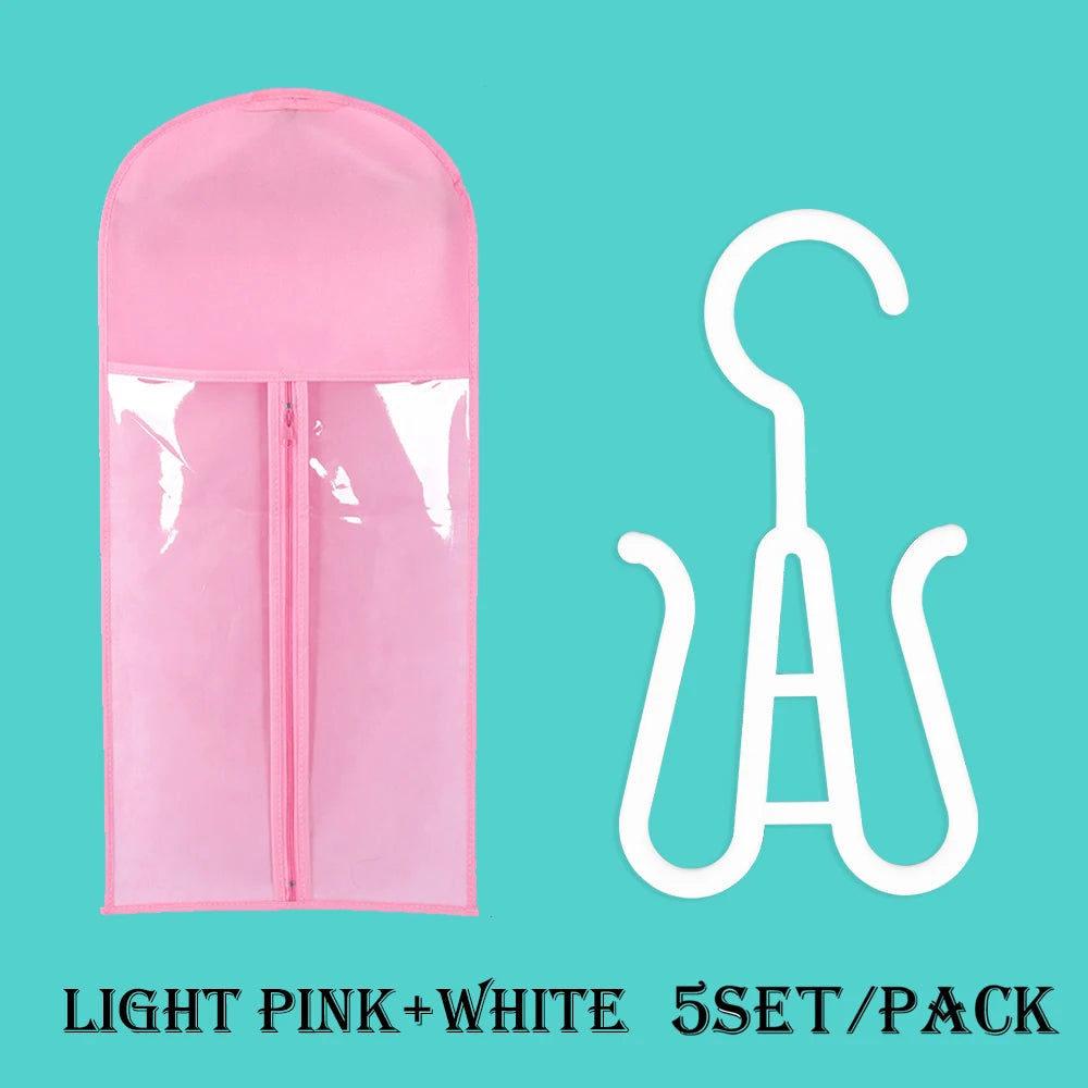 Wig Storage Bag Extra Long Hair Extension Storage Bag With Hanger For Wigs Hair Extensions Hairpiece Wig Bag With Wig Hanger