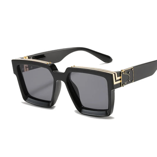 Fashion Square Sunglasses Man Woman Big Frame Outdoor Eyewear Brand Designer Luxury Sun Glasses Vintage Oculos De Sol Masculino