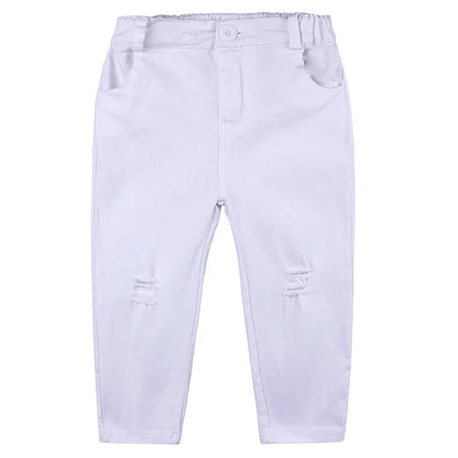 Girls Clothing Sets 2025 Summer New Children Girls Clothing Sets Kids Strapless Striped bowknot top + pants Suit Clothes TZ528