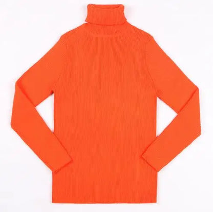 2022 Autumn Baby Boys Girls Turtleneck Sweaters Sweater Kids Sweaters For Winter Knitted Bottoming Boys Sweaters Vetement Enfant