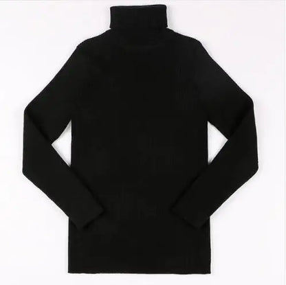 2022 Autumn Baby Boys Girls Turtleneck Sweaters Sweater Kids Sweaters For Winter Knitted Bottoming Boys Sweaters Vetement Enfant