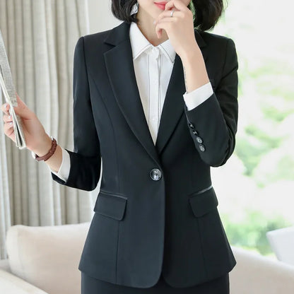 Naviu Elegant Fashion High Quality Women Blazers and Jackets Office Ladies Formal Outerwear Work Tops