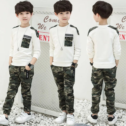 Boys Clothing Set Children Clothing Sets Camouflage Kids Clothes Boy Suits For Boys Clothes Kids Tracksuit 5 6 7 8 9 10 11 Years