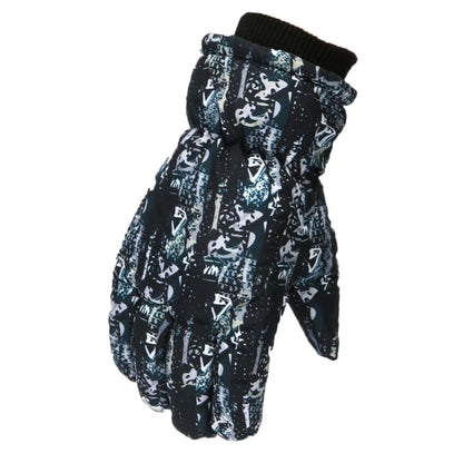 New Children Winter Snow Warm Gloves Boys Girls Ski Snowboard Windproof Waterproof Thicken Keep Warm Winter Mittens Dropshipping
