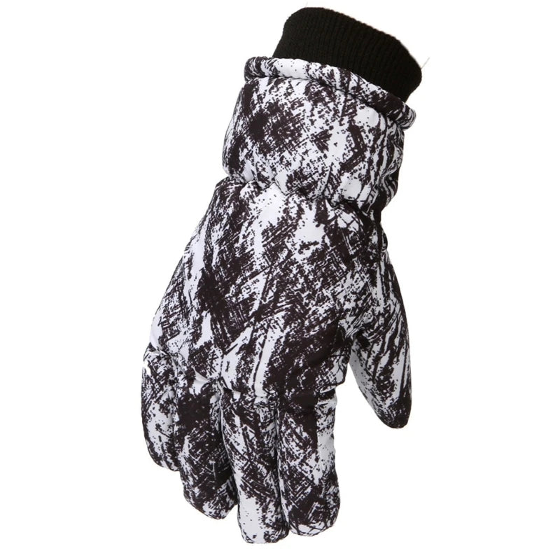 New Children Winter Snow Warm Gloves Boys Girls Ski Snowboard Windproof Waterproof Thicken Keep Warm Winter Mittens Dropshipping