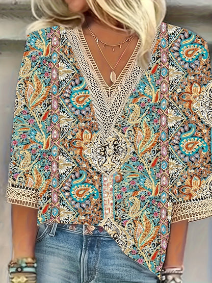 Plus Size Temperament Loose Woman Shirt Fashion Casual Blouse Elegant Long Sleeve Woman Shirt Holiday Weekend Top