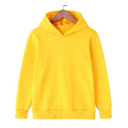 Child Sweatshirt Black Kids Clothes Autumn and Winter Children's Pullover Sweater with Fleece Hoodie Casual Children's Hoodie