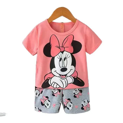Boys Clothes set 2025 summer Cartoon Suit For Kids Fashion Leisure Boy Clothings Set  1-4year kids clothes