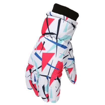 New Children Winter Snow Warm Gloves Boys Girls Ski Snowboard Windproof Waterproof Thicken Keep Warm Winter Mittens Dropshipping