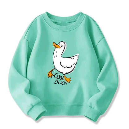 Boys Graphic Sweatshrits 2025 Spring Cotton Tops for Girls Long Sleeve Children Pullovers Cartoon Toddler Outerwear Kids Hoodies