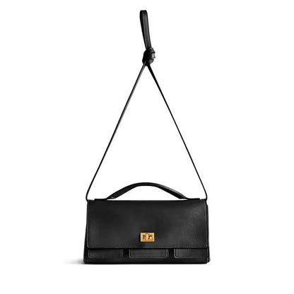 2025 New Luxury Design Top-Handle Bag For Women Evening Handbag Long Purse Solid Color Pu Shoulder Bags Fashionable Outfits