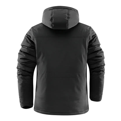 Clothing Winter Men Long Snow Hooded Man Mountain Ski Thermal Coats Men -30 Degree Parkas Thicken Windbreaker Down Padded Jacket