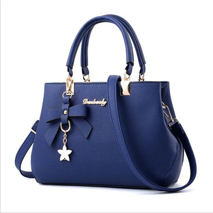 Fashion Women Handbags PU Totes Bag Top-handle Embroidery Crossbody Bag Shoulder Bag Lady Simple Style Hand Bags