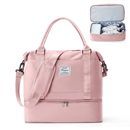 Ryanair Travel Bag 40x20x25 Cabin Bag, Handbag Sports Bag, Portable Weekender Bag for Men Women Expandable Fitness Hospital Bag
