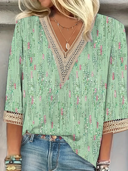 Plus Size Temperament Loose Woman Shirt Fashion Casual Blouse Elegant Long Sleeve Woman Shirt Holiday Weekend Top
