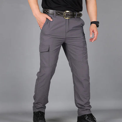 Summer Cargo Pants Men Pants Streetwear Jogger Trekking Hiking Mountain Work Tourism Trousers