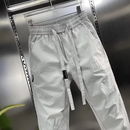 Casual Pants Men's Summer Pants Man Trousers for Men Joggers Running Big Size Korean Popular Clothes Sweatshirt Jogging Gym Male