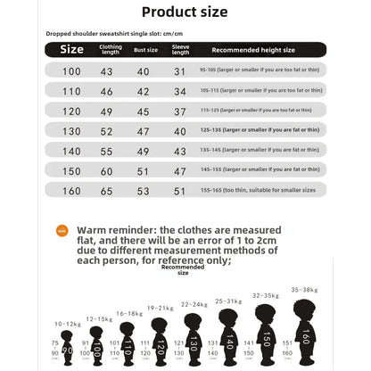 Boys Graphic Sweatshrits 2025 Spring Cotton Tops for Girls Long Sleeve Children Pullovers Cartoon Toddler Outerwear Kids Hoodies