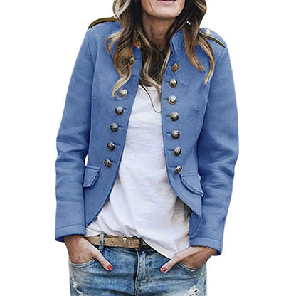 Women's Blazers Jacket 2024 Oversize 5XL Autumn Female Jacket Office Long Sleeve Solid Color Coat Loose Casual Clothes