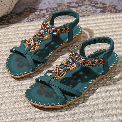 Sandals Women Shoes Summer Soft Shoes Woman Retro Women's Sandals Platform Sandals Woman Elegant Female Sandal Women Footwear