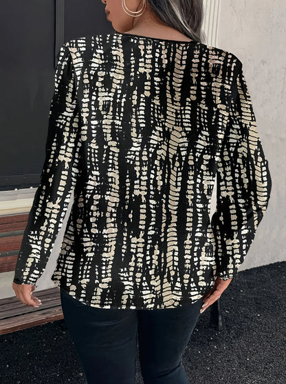 Women's plus size shirt summer chic elegant shirt casual women's fashionable shirt