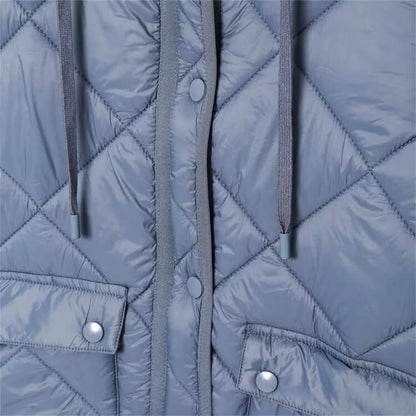 Winter new fashionable women's clothing with elegant design European and American style long cotton jacket pilot jacket jacket