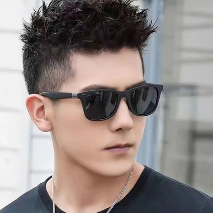 Driving Sunglasses for Men Sun Polarized Sunglasses Original Anti-UV Fishing Shades Glass