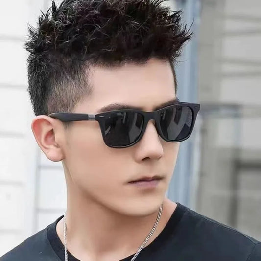 Driving Sunglasses for Men Sun Polarized Sunglasses Original Anti-UV Fishing Shades Glass