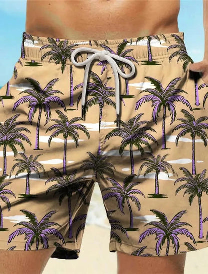 2025New Summer Boardshorts Men'S Board 3D Printed Beach Men Swimwear Shorts Swimsuit Swim Sports Gym Hawaii  Joggers Pants Loose