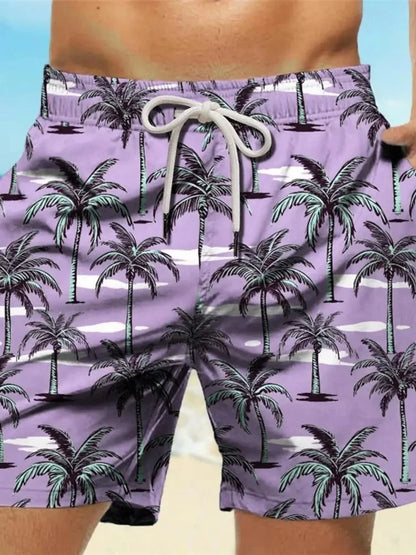 2025New Summer Boardshorts Men'S Board 3D Printed Beach Men Swimwear Shorts Swimsuit Swim Sports Gym Hawaii  Joggers Pants Loose