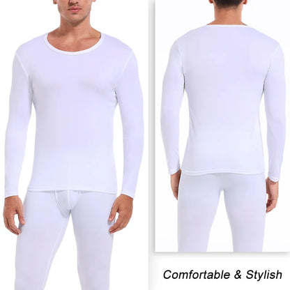 Thermal Underwear for Men Long Johns Sport Base layer Fall/Winter Joker Long-sleeved Home Suit Sports Elastic Waist Pants New