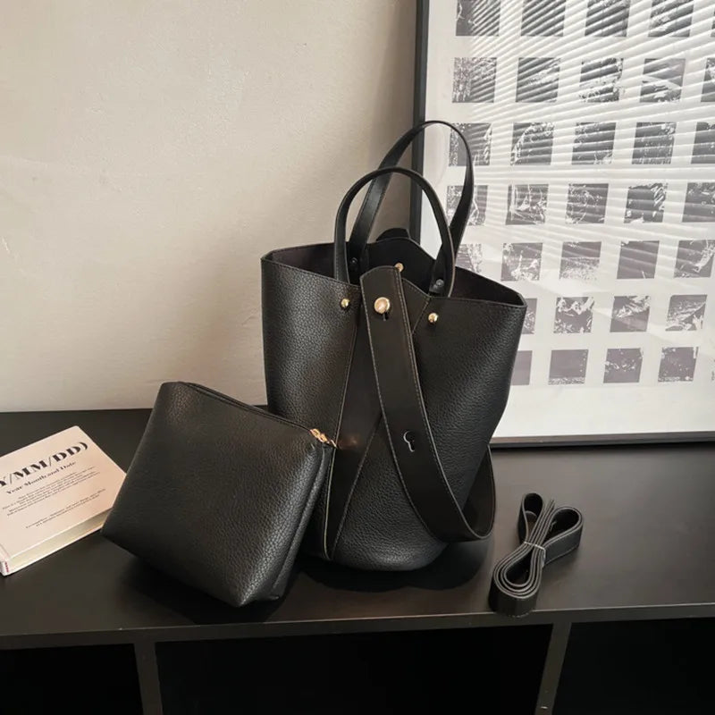 Fashion Trending Brand Luxury Designer Women Bags Female Handbags Solid Bucket Bag For Women 2023 Crossbody Shoulder Bags Totes