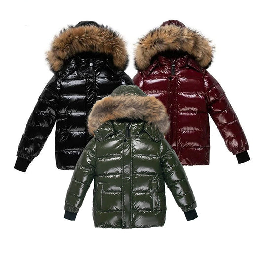 Fashion winter coat Children's jacket for baby boys girls clothes Warm kids clothes waterproof thicken snow wear 2-16Y