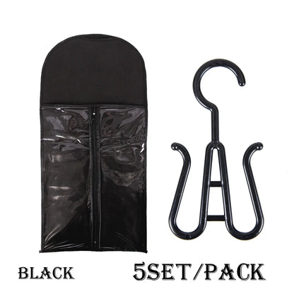 Wig Storage Bag Extra Long Hair Extension Storage Bag With Hanger For Wigs Hair Extensions Hairpiece Wig Bag With Wig Hanger