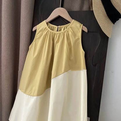 Girls Flower Bohemian Summer Dress ChildKids Girl Beach Dresses Chiffon Dresses Floral Teenager Girl's Clothes 6 8 10 12 14 Year