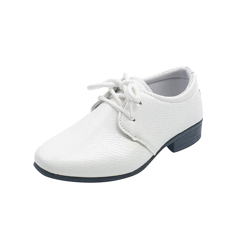 Boy Leather Shoes Children Shoe Dress for Boy Black Performance Shoes for Students Kid Shoes for Boy Toddler Shoe Zapatos Niña