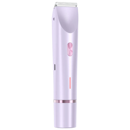 Electric Shaver for Women Waterproof Wet & Dry Hair Razors 2 in 1 Double Head Dual Bikini Hair Trimmer Detachable Head Shaver