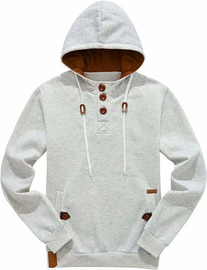 Men's Winter Soft Jackets Windbreak Coats Hooded Single Breasted Button Thick Casual Streetwear Fashion New Male Winter Clothing
