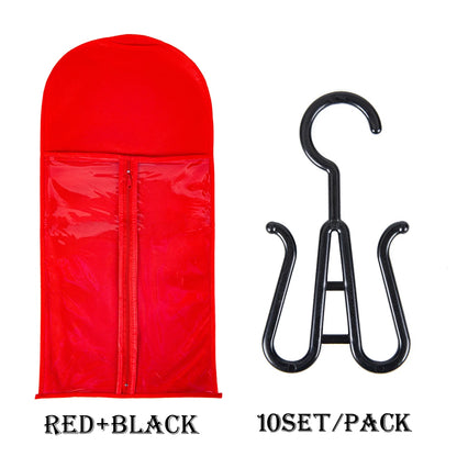 Wig Storage Bag Extra Long Hair Extension Storage Bag With Hanger For Wigs Hair Extensions Hairpiece Wig Bag With Wig Hanger