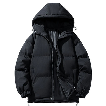 Winter Men's Warm Waterproof Padded Jacket Fashion Male Cotton Thick Hooded Parkas Man Windbreaker Thermal Puffer Coats Clothing