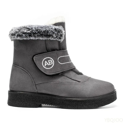 Fashionable versatile Women's Winter Shoes minimalist comfortable Super Warm Ankle Boots Woman Snow Boots Low Heels Shoes