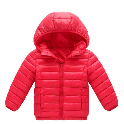 New Winter Coats Girls Warm Long Down Jackets Kids Fashion Unicorn Shiny Waterproof Parka Children Fur Collar Hooded Outerwear