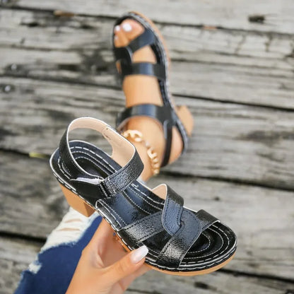 Women Platform High Heels Sandals 2024 Summer Dress Chunky Open Toe Shoes New Design Brand Slingback Sandals Female Zapatos Muje