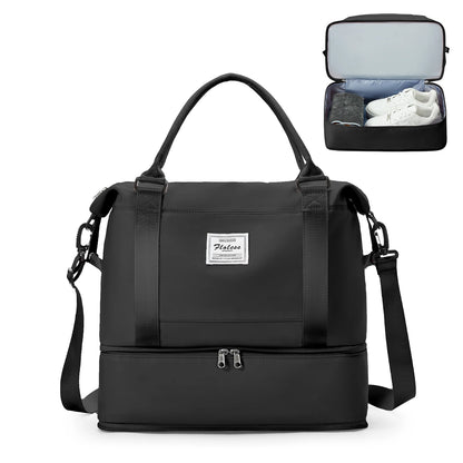 Ryanair Travel Bag 40x20x25 Cabin Bag, Handbag Sports Bag, Portable Weekender Bag for Men Women Expandable Fitness Hospital Bag