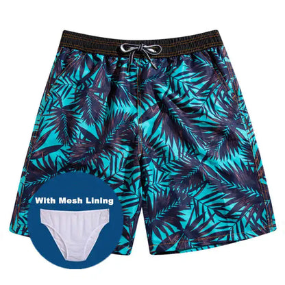 Matching Couple Swimsuit Swimming Shorts Men Swimwear Women Bermuda Surf Trunks Boardshort Summer Quick Dry Beach Swiming Shorts